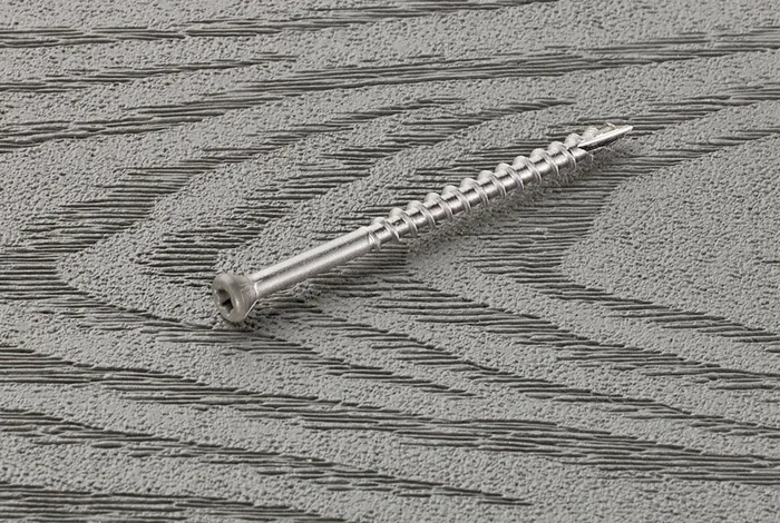 Starborn Headcote No. 8 X 2-1/2 in. L Gray Star Trim Head Deck Screws 350 pk