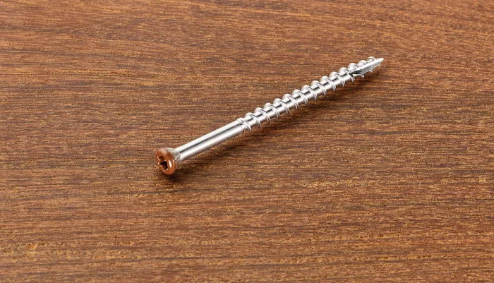 Starborn Headcote No. 8 X 2-1/2 in. L Brown Star Trim Head Deck Screws 350 pk