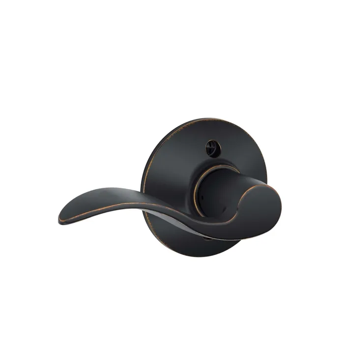 Schlage Accent Traditional Aged Bronze Dummy Lever