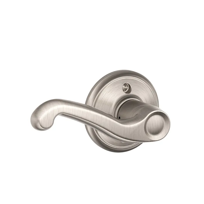 Schlage Flair Satin Nickel Dummy Lever