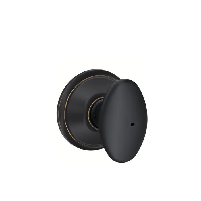 Schlage Sienna Aged Bronze Privacy Knob