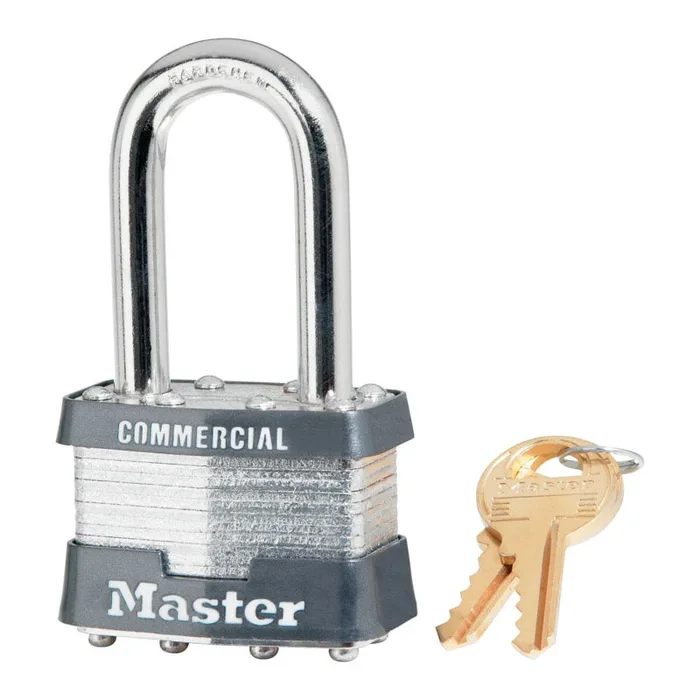 Master Lock 1-5/16 in. H X 1-3/4 in. W Steel Pin Tumbler Padlock