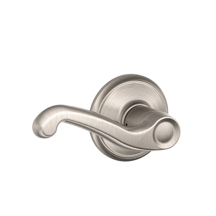 Schlage Flair Satin Nickel Passage Lever