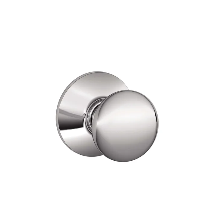 Schlage Plymouth Classic Bright Chrome Passage Door Knob