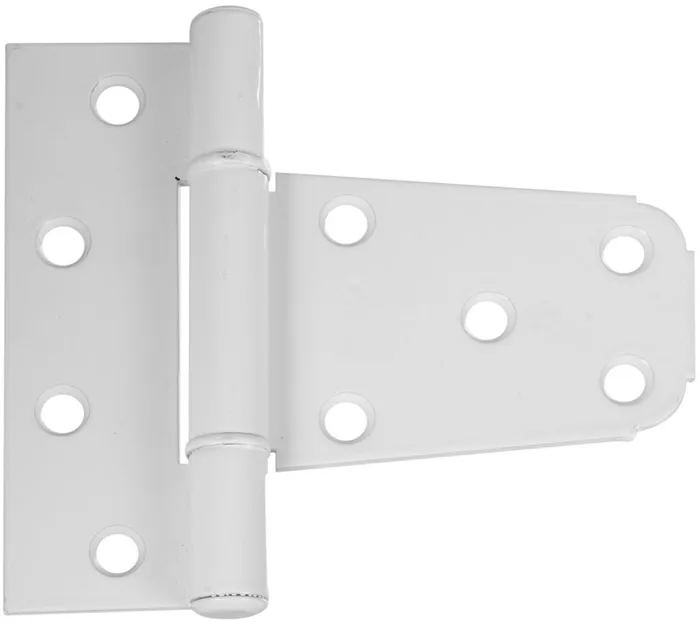 National Hardware 3.5 in. W X 3-1/2 in. L Aluminum Light Duty T Hinge 1 pk