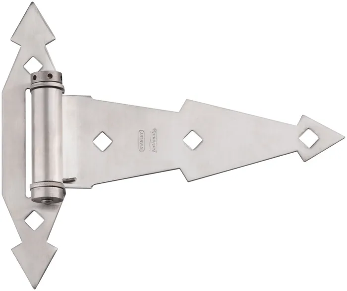 National Hardware 7 in. W X 7 in. L Stainless Steel Stainless Steel Ornamental T Hinge 1 pk