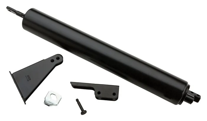 National Hardware Black Aluminum/Steel Air Controlled Door Closer
