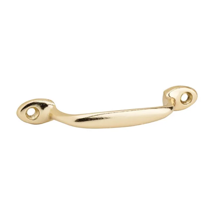 Ives 4-7/8 in. L Bright Brass Aluminum Screen Door Pull (Pack of 20)