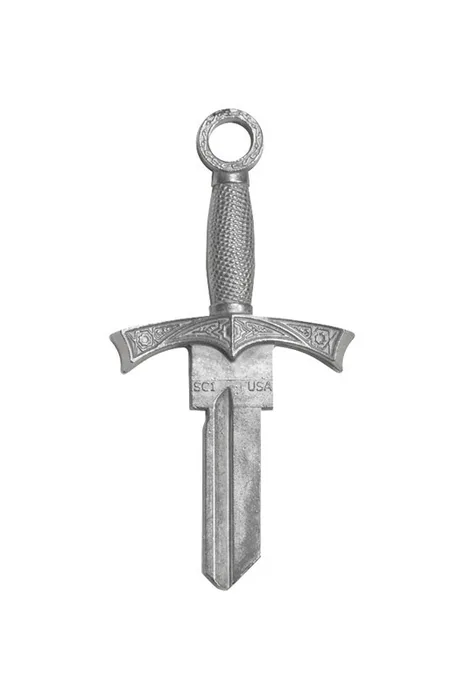 Lucky Line Sword House Key Blank 68 Single For Schlage Locks Silver (Pack of 5)