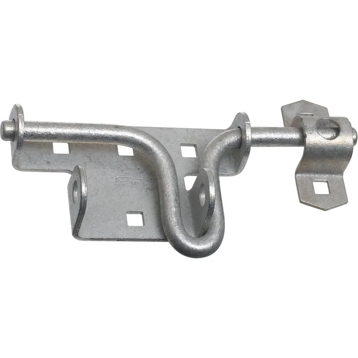 National Hardware 6.19 in. H X 6 in. W Galvanized Steel Sliding Bolt Door/Gate Latch