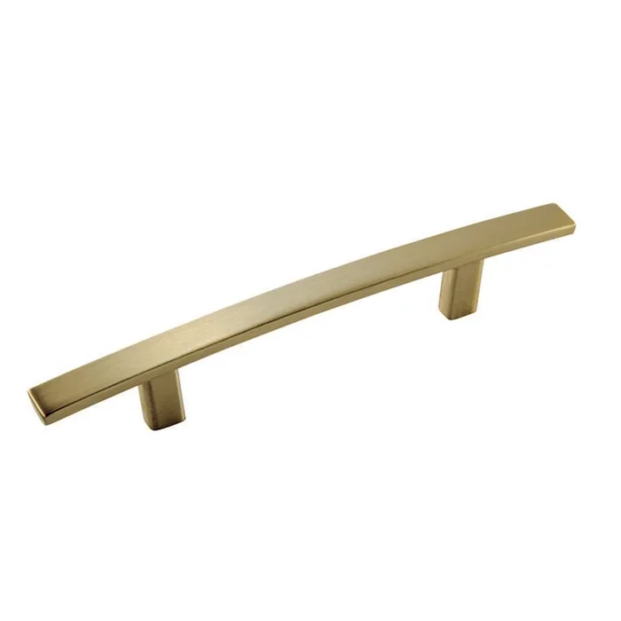 Amerock Cyprus Collection Contemporary Arch Cabinet Pull 3-3/4 in. Golden Champagne Gold 1 pk