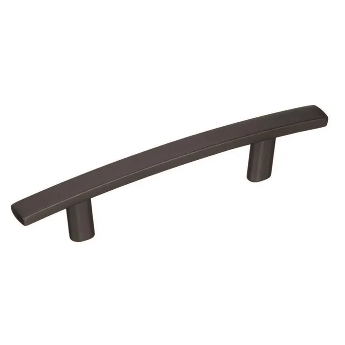 Amerock Cyprus Contemporary Arch Cabinet Pull 3 in. Black Bronze Black 1 pk