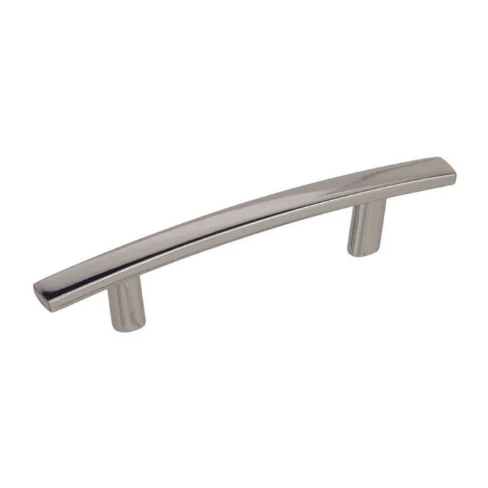 Amerock Cyprus Contemporary Arch Cabinet Pull 3 in. Polished Nickel Silver 1 pk
