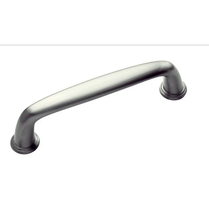 Amerock Kane & Crosley Collection Transitional Arch Cabinet Pull 3-3/4 in. Satin Nickel Silver 1 pk