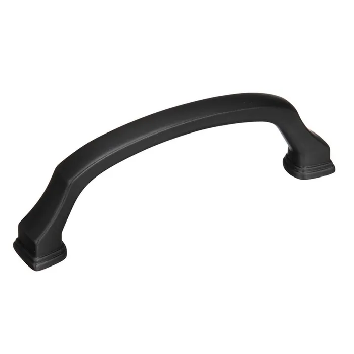 Amerock Traditional Arch Cabinet Pull 3-3/4 in. Black Bronze Black 1 pk
