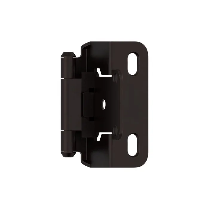 Amerock 2-1/4 in. L Oil Rubbed Bronze Cabinet Hinge 2 pk