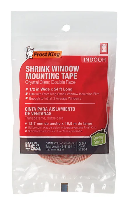 Frost King Indoor Mounting Tape 54 ft. L X 1/2 in. W 1 Rolls