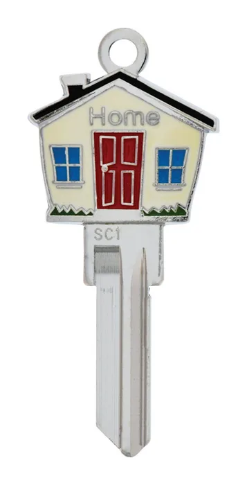 HILLMAN 3D Keys House/Office Universal Key Blank Single For Universal (Pack of 4)