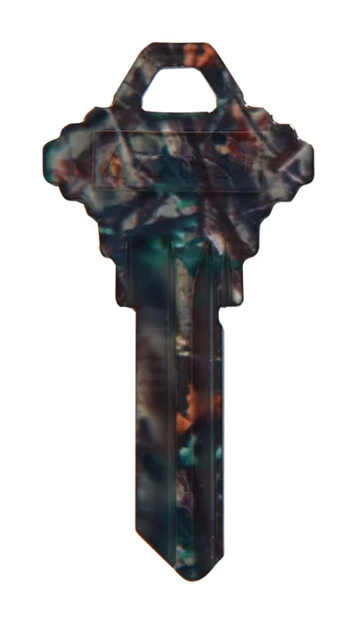HILLMAN Wackey Camo House/Office Universal Key Blank Single (Pack of 6)