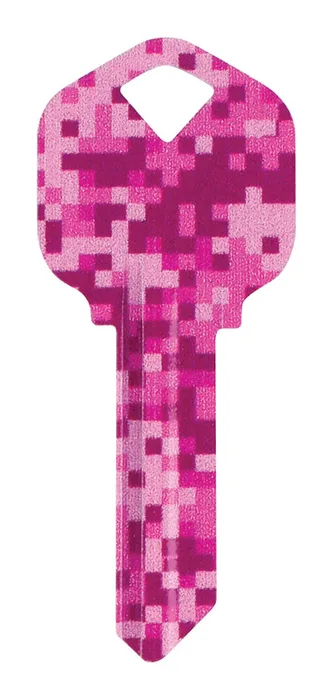 HILLMAN Wackey Digital Camo House/Office Universal Key Blank Single (Pack of 6)