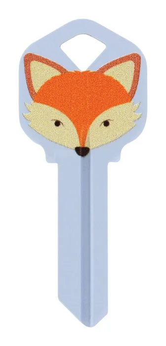 HILLMAN Wackey Fox House/Office Universal Key Blank Single (Pack of 6)