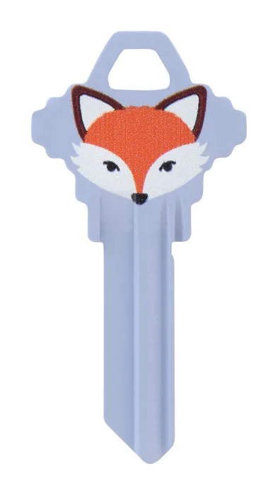 HILLMAN Wackey Fox House/Office Universal Key Blank Single (Pack of 6)