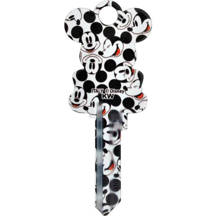 HILLMAN Disney Mickey Mouse House/Padlock Universal Key Blank Double (Pack of 5)