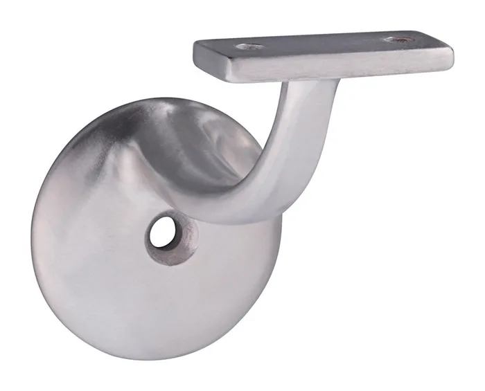 National Hardware Silver Stainless Steel Handrail Bracket 250 lb (Pack of 3)