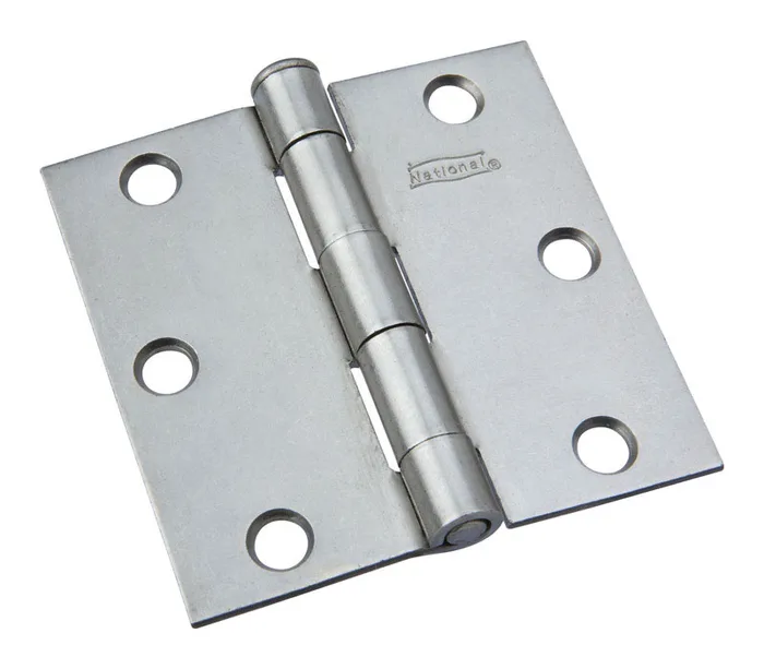 National Hardware 3 in. L Natural Broad Hinge 1 pk
