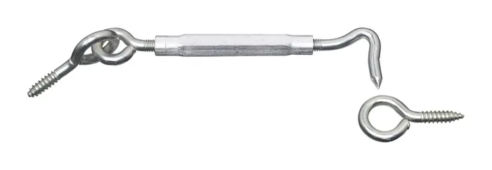 National Hardware Zinc-Plated Aluminum/Steel Hook Turnbuckle 11 in. L
