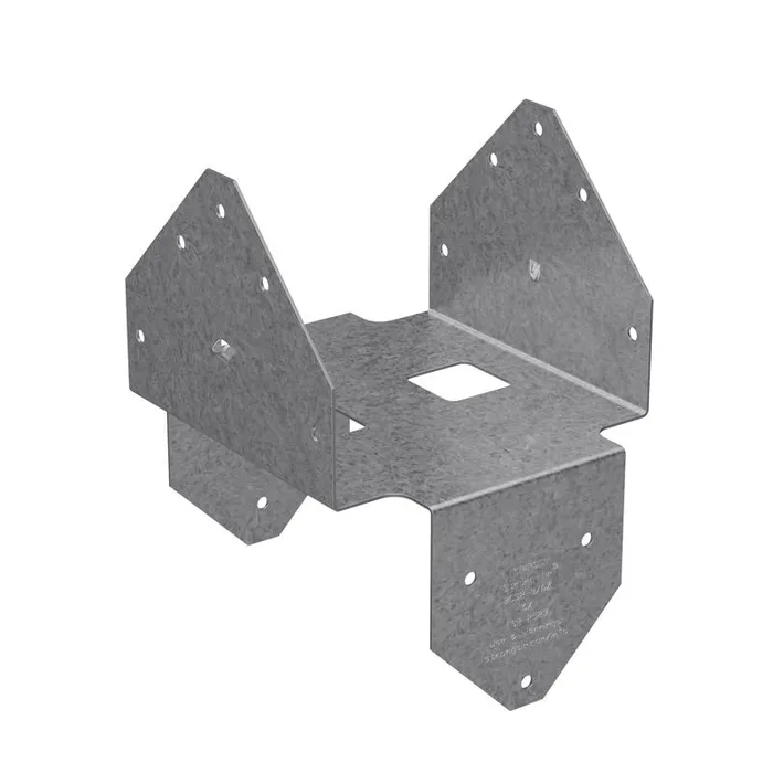 Simpson Strong-Tie ZMax 2.93 in. H X 5.5625 in. W 18 Ga. Galvanized Steel Post Base