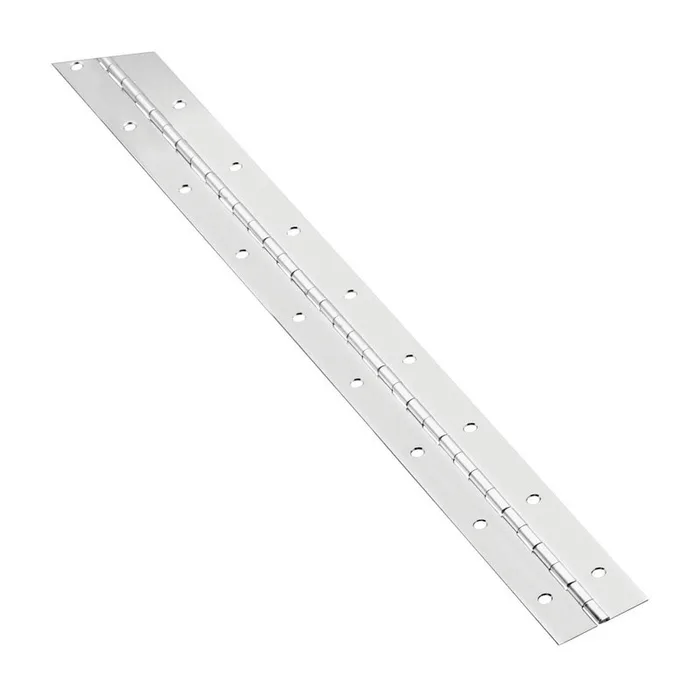National Hardware 30 in. L Stainless Steel Continuous Hinge 1 pk (Pack of 2)