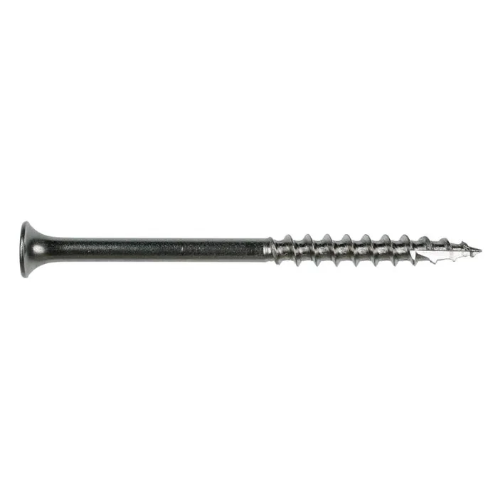 Simpson Strong-Tie No. 10 X 2.5 in. L Square Stainless Steel Coarse Exterior Wood Screw 82 pk