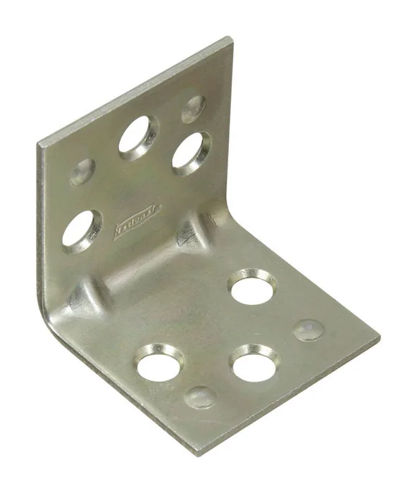 National Hardware 1-1/2 in. H X 1-1/2 in. W X 0.07 in. D Steel Inside Corner Brace (Pack of 20)