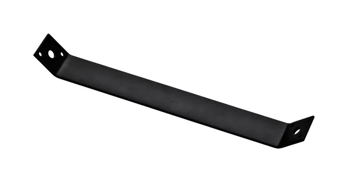 National Hardware 13.3 in. H X 1.5 in. W X 1/8 in. D Black Carbon Steel Inside Strap Brace (Pack of 5)