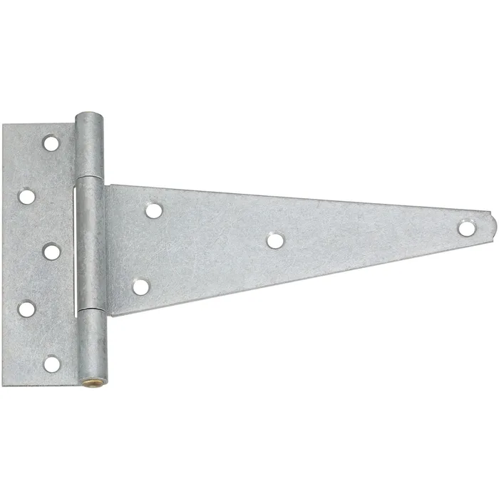 National Hardware 10 in. L Galvanized Extra Heavy Duty T-Hinge 1 pk (Pack of 5)