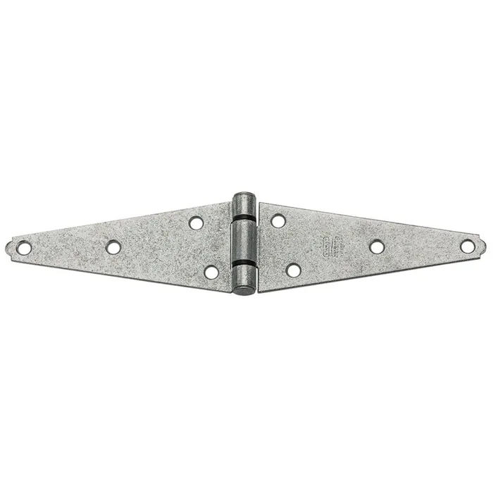 National Hardware 6 in. L Galvanized Heavy Strap Hinge 1 pk (Pack of 10)