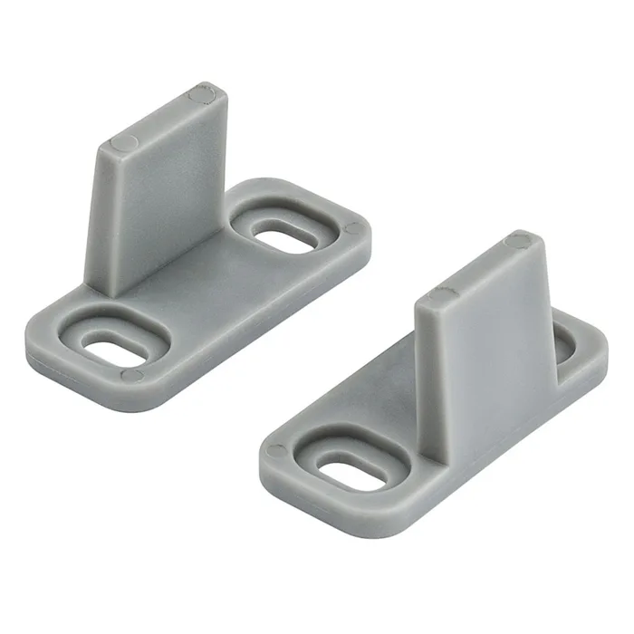National Hardware 1-3/4 in. L Aluminum Door Guide 1 pk (Pack of 2)