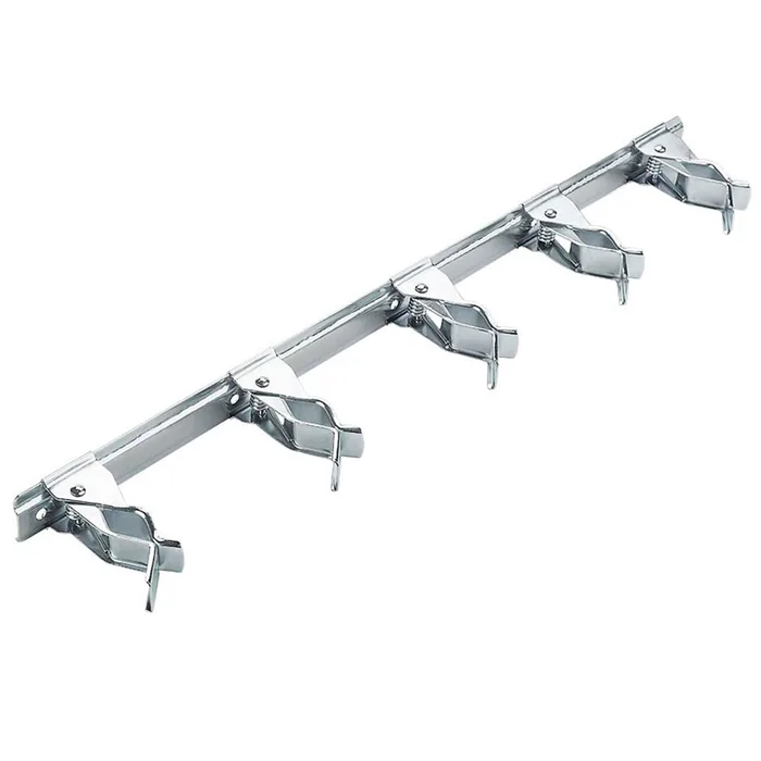 National Hardware 17 in. L Zinc-Plated Steel Large Grip Clamp Organizer 10 lb. cap. 1 pk (Pack of 6)