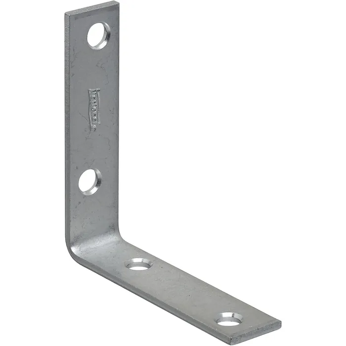 National Hardware 3 in. H X 0.75 in. W X 0.11 in. D Zinc-Plated Steel Inside Corner Brace (Pack of 40)