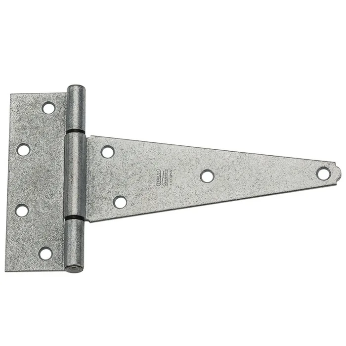 National Hardware 8 in. L Galvanized Extra Heavy Duty T-Hinge 1 pk (Pack of 5)