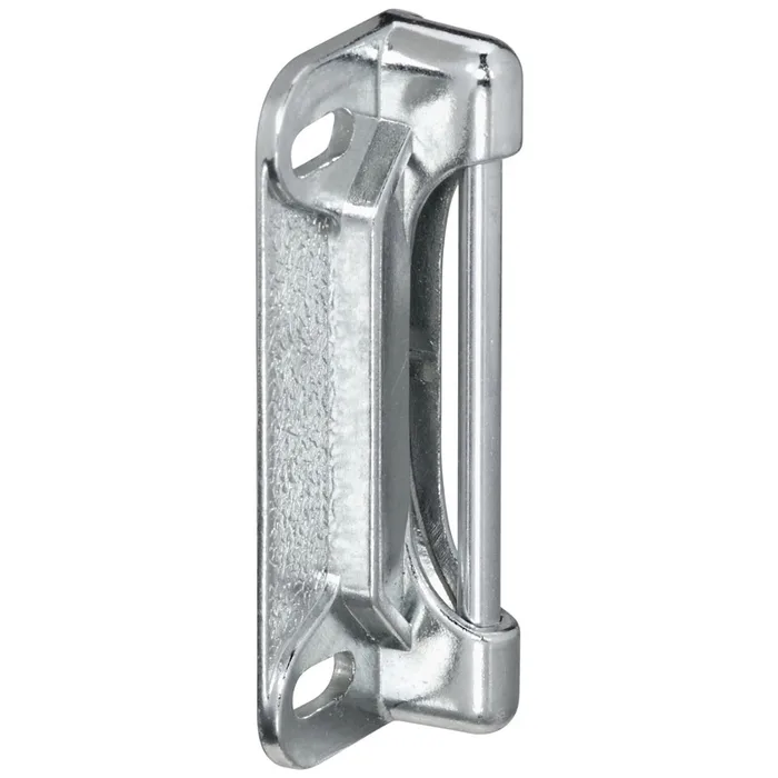National Hardware Zinc-Plated Silver Steel Door Strike 1 pk (Pack of 10)