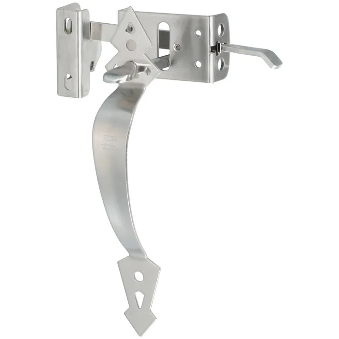 National Hardware Professional Choice 4.5 in. H X 3.5 in. W Stainless Steel Thumb Door/Gate Latch (Pack of 3)