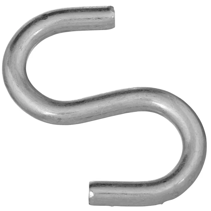 National Hardware Medium Zinc-Plated Steel 3 in. L S-Hook 120 lb 1 pk (Pack of 50)