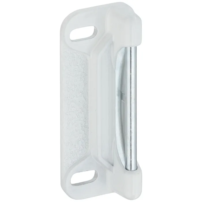 National Hardware White Steel Door Strike 1 pk (Pack of 10)