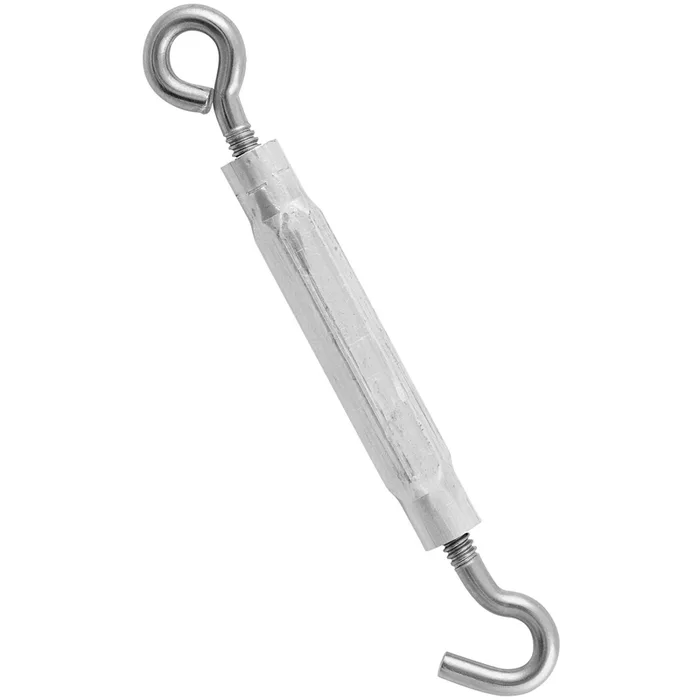 National Hardware Stainless Steel Hook Turnbuckle 65 lb. cap. 5-1/2 in. L (Pack of 5)