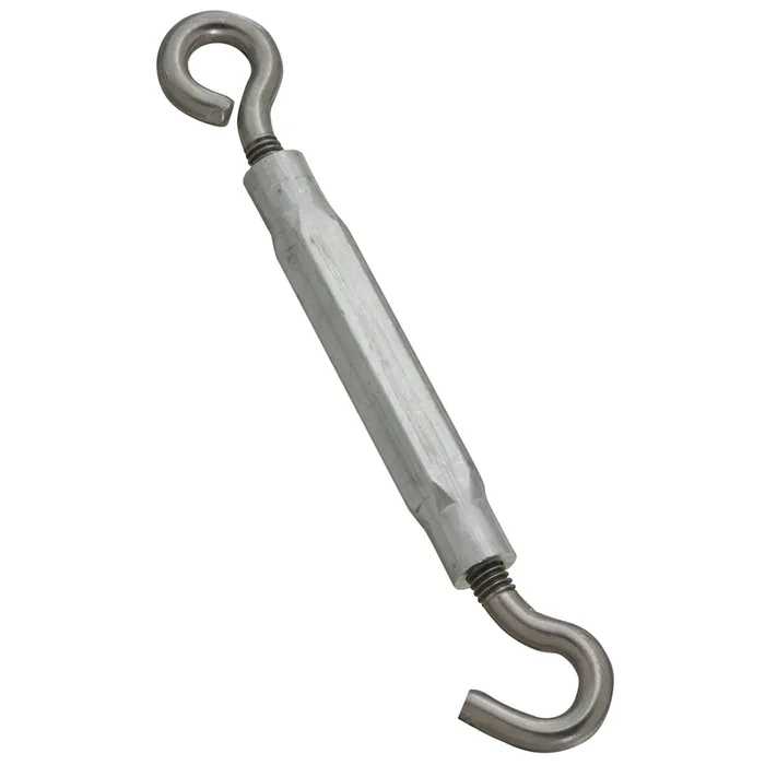 National Hardware Stainless Steel Turnbuckle 175 lb. cap. 9 in. L (Pack of 10)