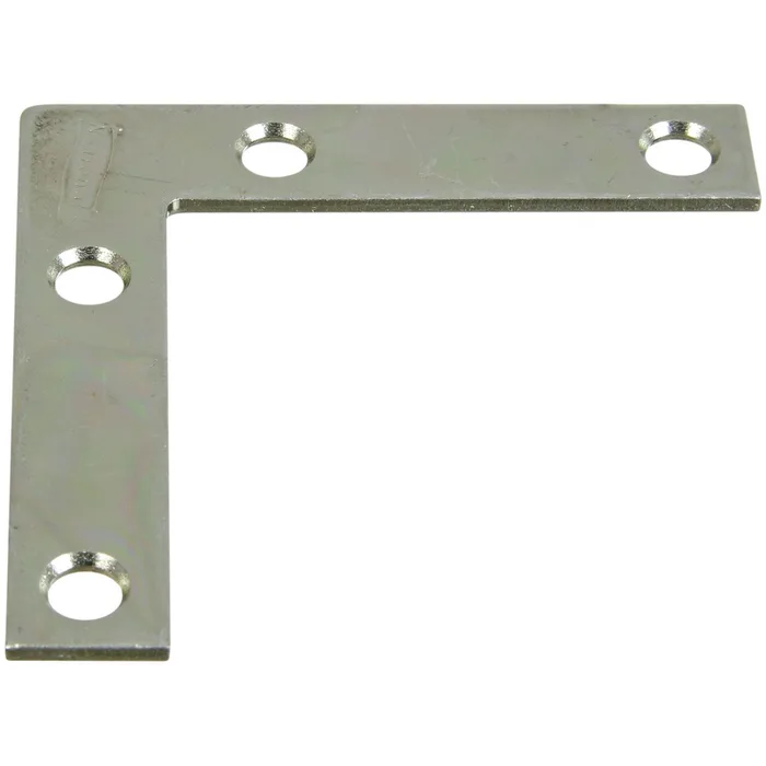 National Hardware 2.50 in. H X 1/2 in. W X 0.07 in. D Steel Flat Corner Brace (Pack of 40)