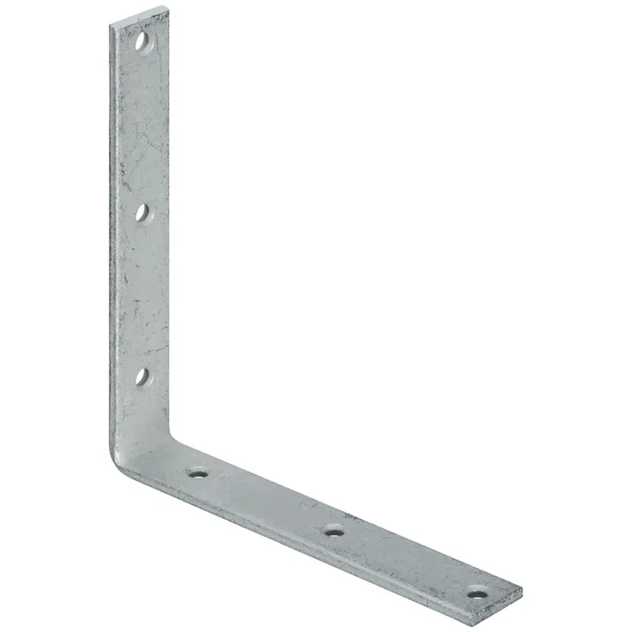 National Hardware 8 in. H X 1.25 in. W X 0.22 in. D Galvanized Steel Inside Corner Brace (Pack of 5)