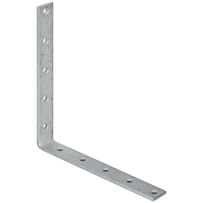 National Hardware 10 in. H X 1.25 in. W X 0.25 in. D Galvanized Steel Inside Corner Brace (Pack of 5)